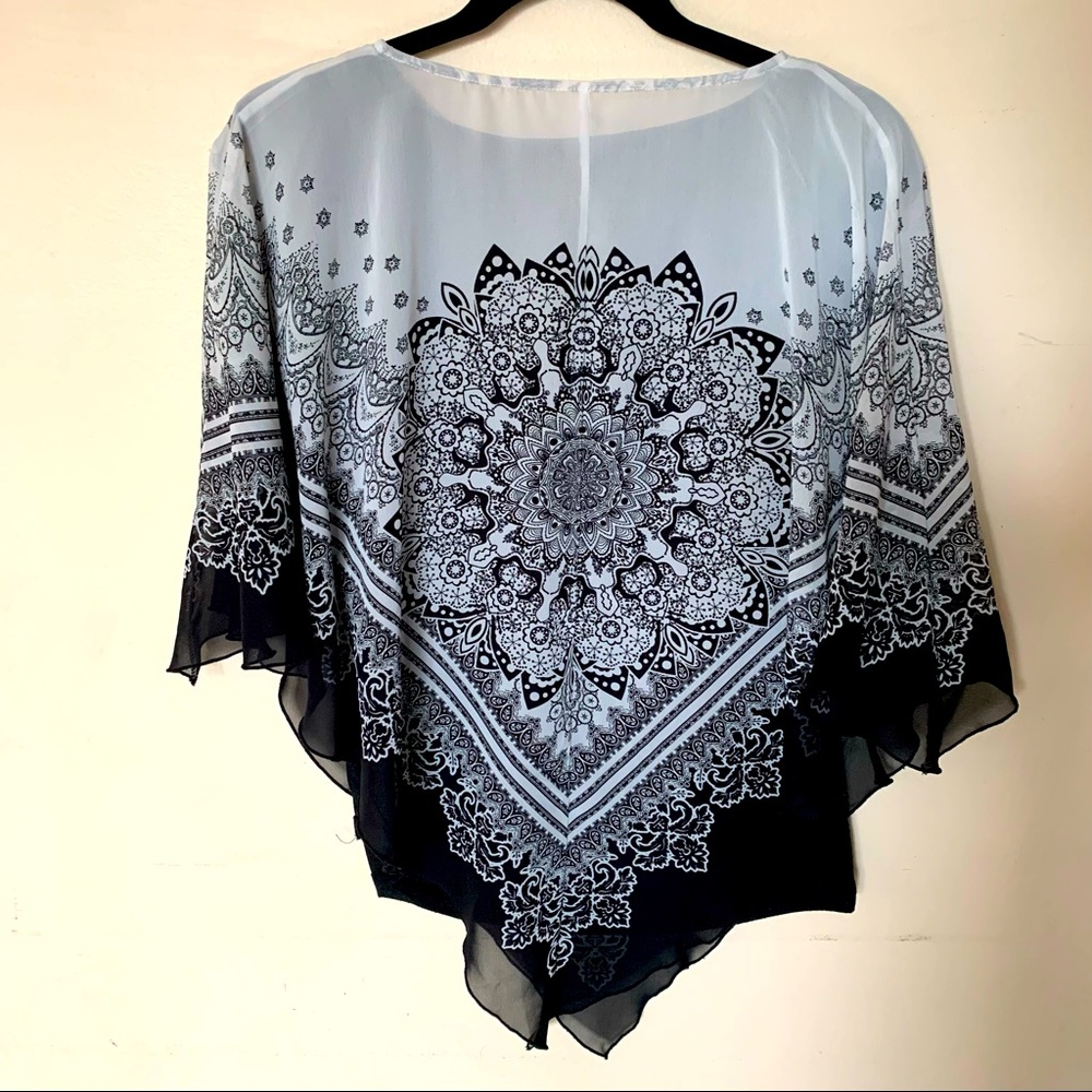 Poncho Blouse